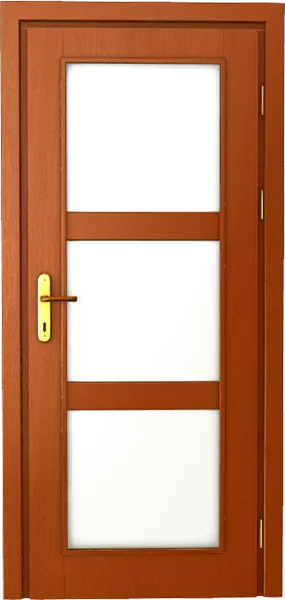 drzwi wewnętrzne z szybą matową